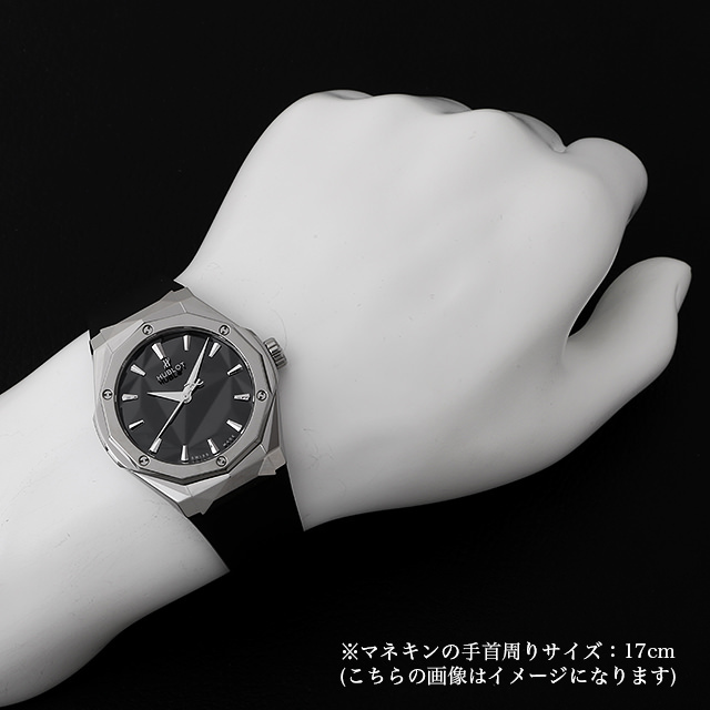 ウブロ クラシックフュージョン オーリンスキー チタニウム 550.NS.1800.RX.ORL19 新品 ボーイズ(ユニセックス)