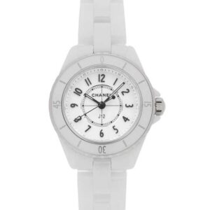 シャネル J12 白セラミック H10132 新品 レディース