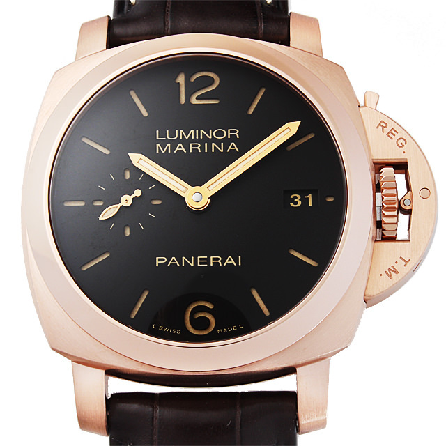パネライ ルミノールマリーナ 1950 3DAYS オートマチック オロロッソ PAM00393 新品 メンズ