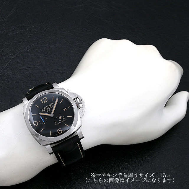 パネライ ルミノール 1950 3DAYS GMT パワーリザーブ オートマティック アッチャイオ PAM01321 新品 メンズ
