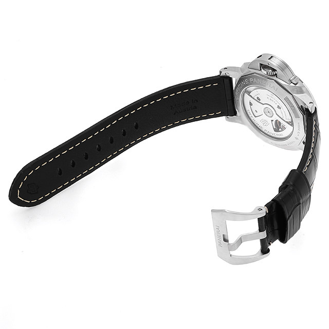 パネライ ルミノール 1950 3DAYS GMT パワーリザーブ オートマティック アッチャイオ PAM01321 新品 メンズ
