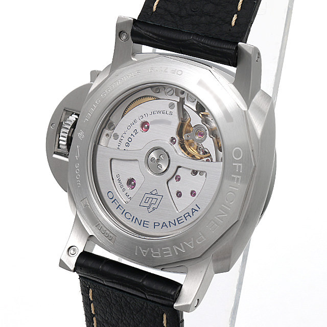 パネライ ルミノール 1950 3DAYS GMT パワーリザーブ オートマティック アッチャイオ PAM01321 新品 メンズ