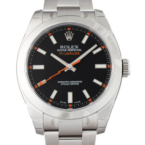 ロレックス ミルガウス 116400 ブラック 新品 メンズ
