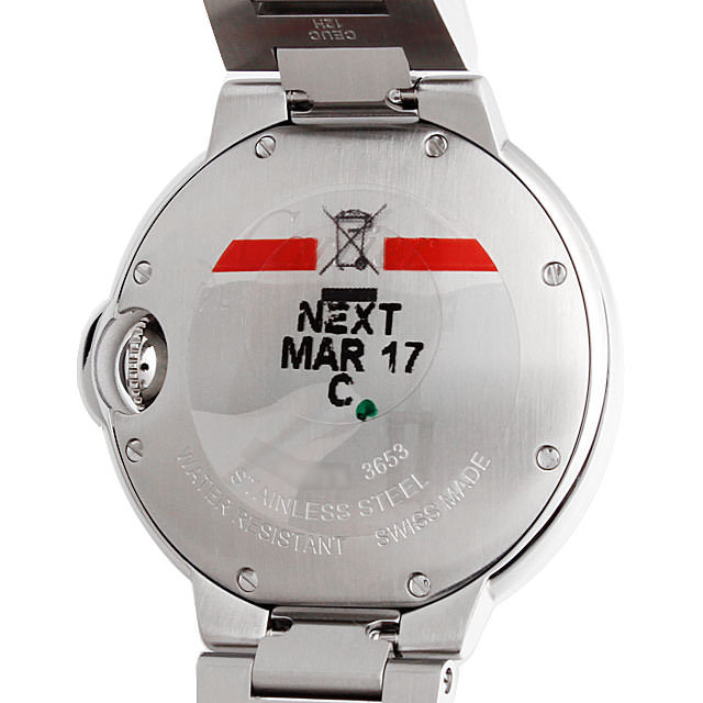 カルティエ バロンブルー 33mm W6920084 新品 レディース