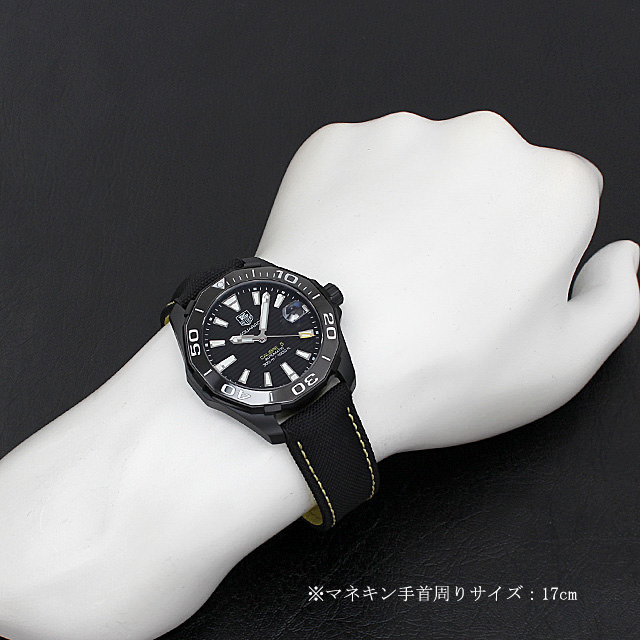 タグホイヤー アクアレーサー キャリバー5 ブラックバージョン WAY218A.FC6362 新品 メンズ