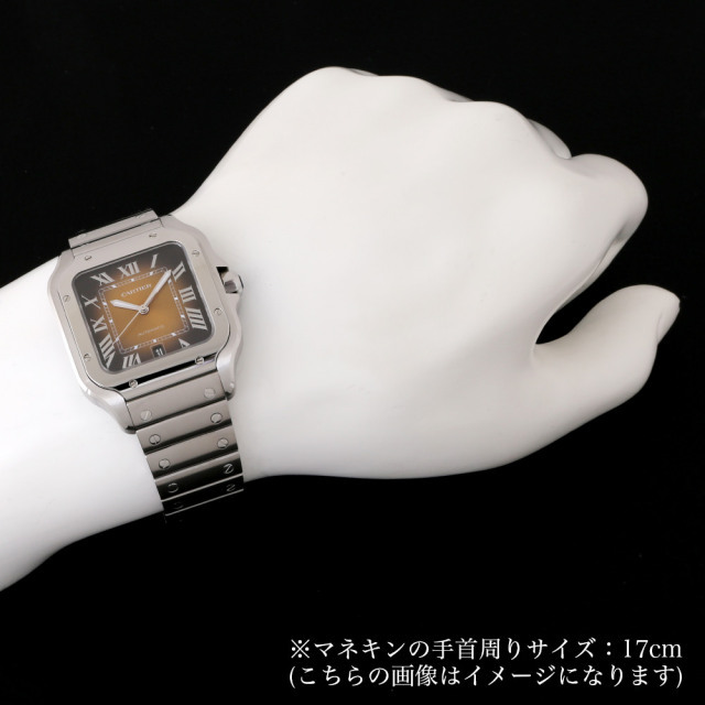 カルティエ サントス ドゥ カルティエ LM WSSA0064 新品 メンズ