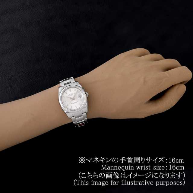ロレックス オイスターパーペチュアル デイト 115200 シルバー バー G番 未使用 メンズ