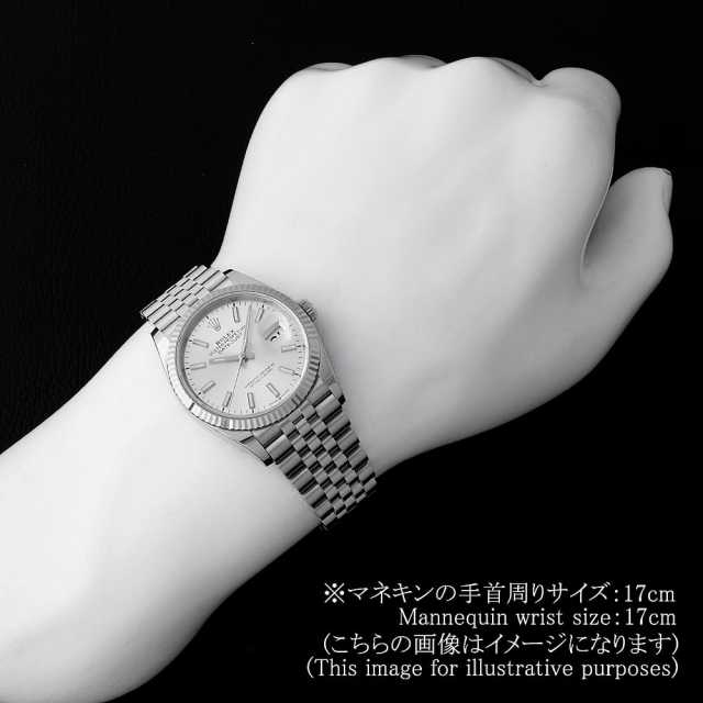 ロレックス デイトジャスト36 126234 シルバー バー 5列 ジュビリーブレス ランダム番 未使用 メンズ