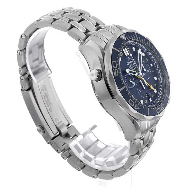 オメガ シーマスター ダイバー300M コーアクシャル GMT クロノグラフ 212.30.44.52.03.001 未使用 メンズ