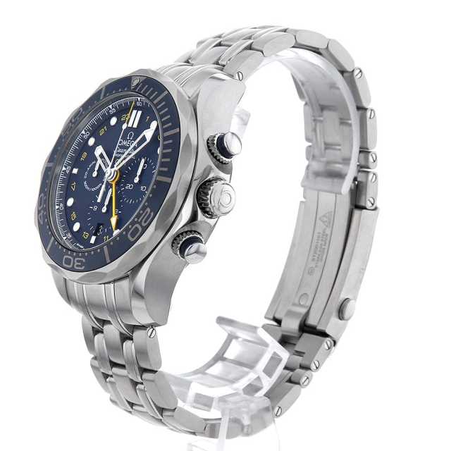 オメガ シーマスター ダイバー300M コーアクシャル GMT クロノグラフ 212.30.44.52.03.001 未使用 メンズ