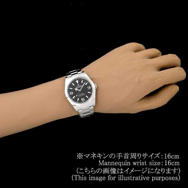 ロレックス エクスプローラーI 後期型 ホワイト369 214270 ブラック ランダム番 未使用 メンズ