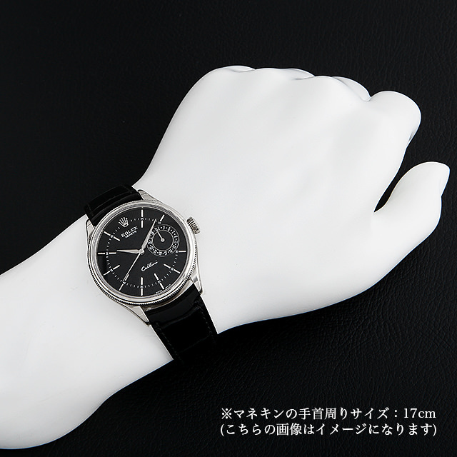 ロレックス チェリーニ 50519 ブラック 未使用 メンズ