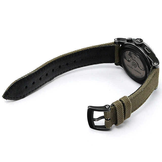 ラルフローレン クロノグラフ サファリ RL67 39mm RLR0240900 未使用 メンズ