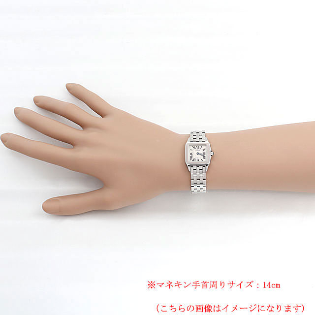 カルティエ サントス ドゥモワゼル SM W25064Z5 未使用 レディース