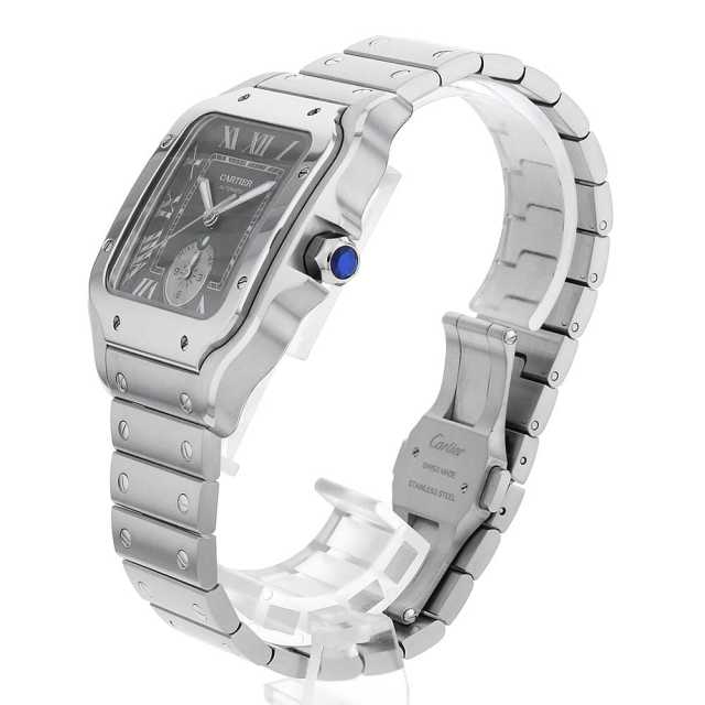 カルティエ サントス ドゥ カルティエ デュアルタイム LM WSSA0076 未使用 メンズ