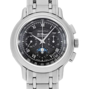 ゼニス クロノマスターT トリプルカレンダームーンフェイズ 02.0240.410/23.M241 中古 メンズ