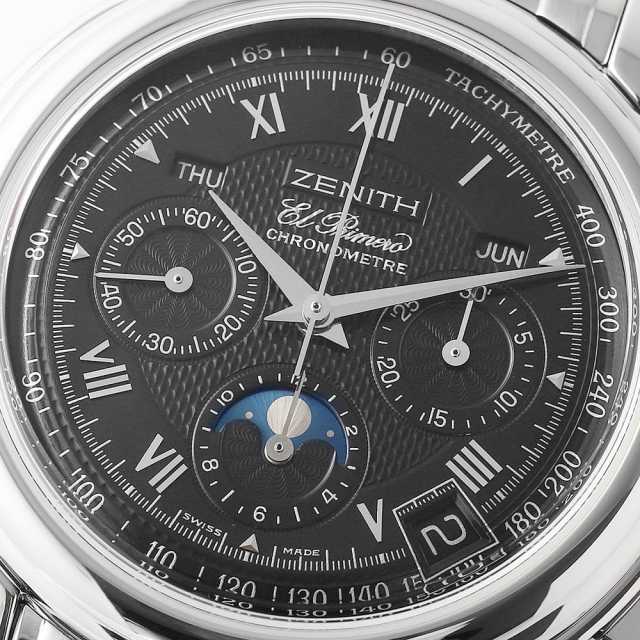 ゼニス クロノマスターT トリプルカレンダームーンフェイズ 02.0240.410/23.M241 中古 メンズ