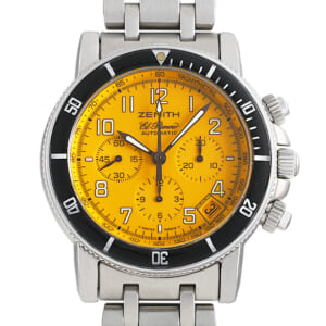 ゼニス レインボー エルプリメロ 02.0471.400/74 中古 メンズ