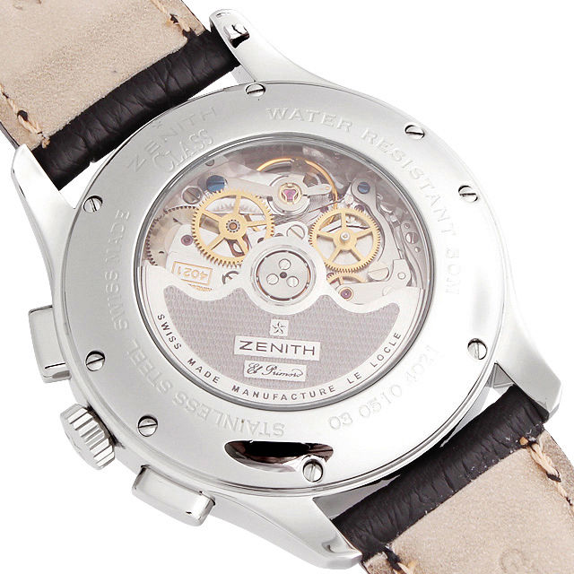 ゼニス クラスオープン エルプリメロ 03.0510.4021/76.C492 中古 メンズ