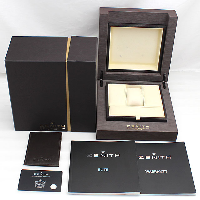ゼニス キャプテン エリート 03.2020.670/01.M2020 中古 メンズ