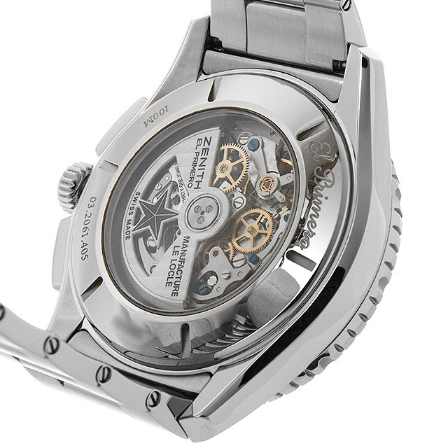 ゼニス エルプリメロ ストラトス フライバック レインボー 03.2061.405/21.M2060 中古 メンズ