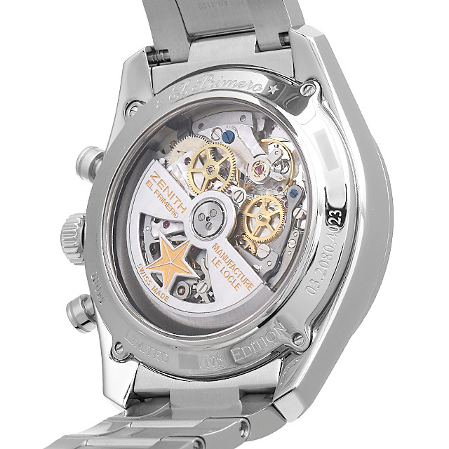 ゼニス エルプリメロ クロノマスターオープン レトログラード 限定175本 03.2080.4023/01.C494 中古 メンズ