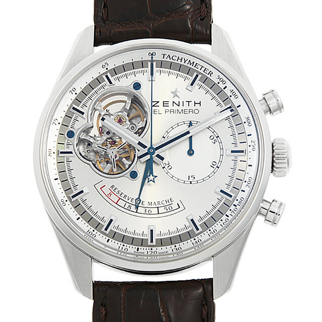 ゼニス クロノマスターオープン パワーリザーブ エルプリメロ 03.2080.4021/01.C494 中古 メンズ