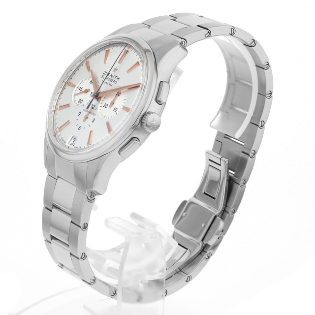 ゼニス キャプテン エルプリメロ SS 42mm AT 03.2110.400/01.M2110 中古 メンズ