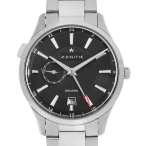 ゼニス エリート キャプテン デュアルタイム 03.2130.682/22.M2130 中古 メンズ