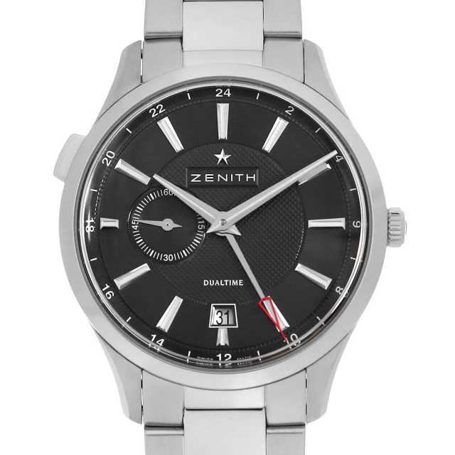 ゼニス エリート キャプテン デュアルタイム 03.2130.682/22.M2130 中古 メンズ