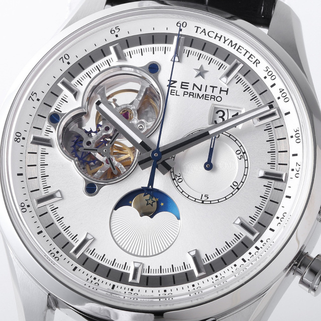 ゼニス エルプリメロ クロノマスターオープン ムーン&サンフェイズ 03.2160.4047/01.C713 中古 メンズ