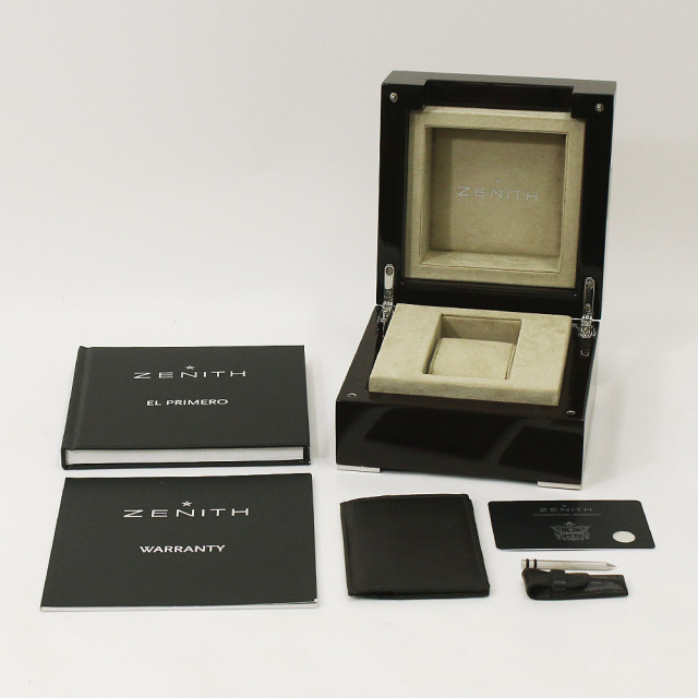 ゼニス エルプリメロ クロノマスターオープン ムーン&サンフェイズ 03.2160.4047/01.C713 中古 メンズ