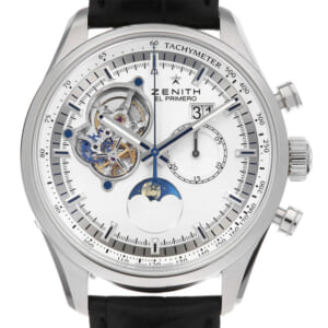 ゼニス エルプリメロ クロノマスターオープン ムーン&サンフェイズ 03.2160.4047/01.C713 中古 メンズ