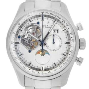 ゼニス エルプリメロ クロノマスターオープン ムーン&サンフェイズ 03.2160.4047/01.M2160 中古 メンズ
