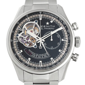 ゼニス クロノマスターオープン パワーリザーブ エルプリメロ 03.2080.4021/21.M2040 新品 メンズ