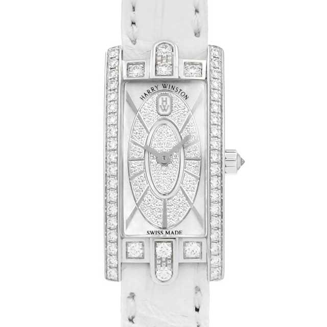 ハリーウィンストン アヴェニューCミニ・エリプティック AVCQHM16WW052 中古 レディース