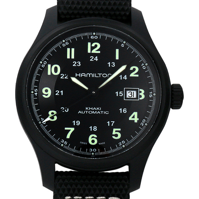 ハミルトン カーキ フィールド チタニウム H70575733 新品 メンズ WEB限定品