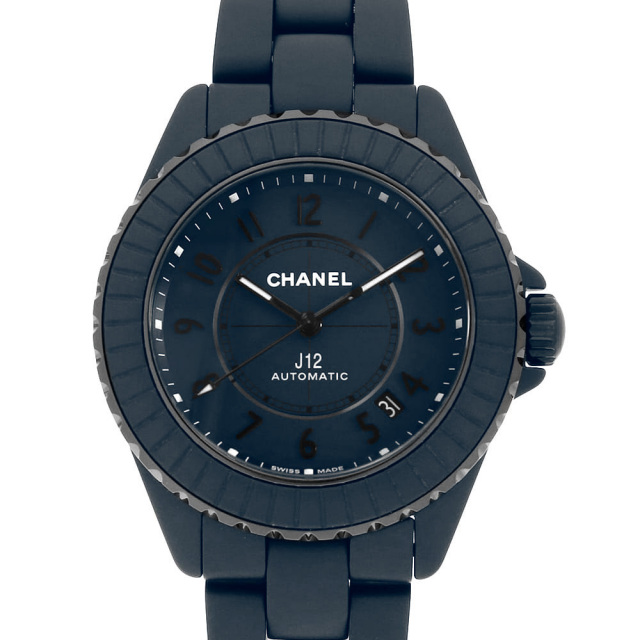 シャネル J12 BLEU キャリバー12.1 H9632 中古 メンズ