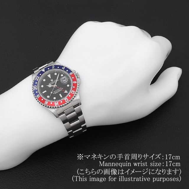 ロレックス GMTマスター 赤青ベゼル 16700 ブラック オールトリチウム シングルバックル S番 中古 メンズ 商品画像 6