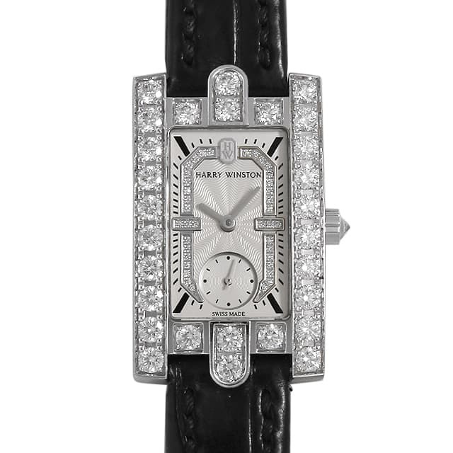 ハリーウィンストン アヴェニュー クラシック AVEQHM21WW283 中古 レディース