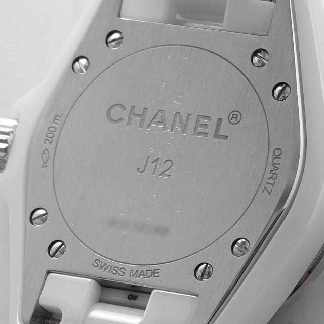シャネル J12 白セラミック 12Pダイヤ H1628 中古 レディース 商品画像 8