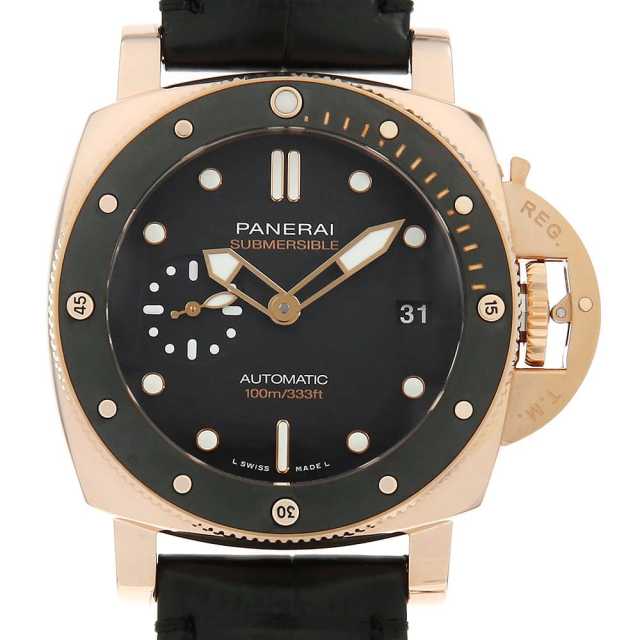 パネライ サブマーシブル ゴールドテック PAM00974 V番 中古 メンズ