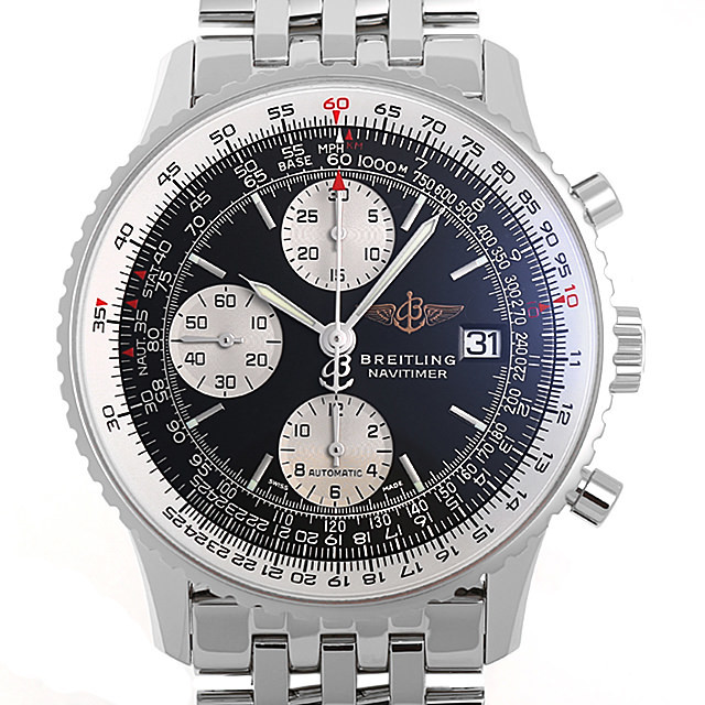 ブライトリング オールドナビタイマー ジャパンエディション A132BJANP(A13324) 中古 メンズ