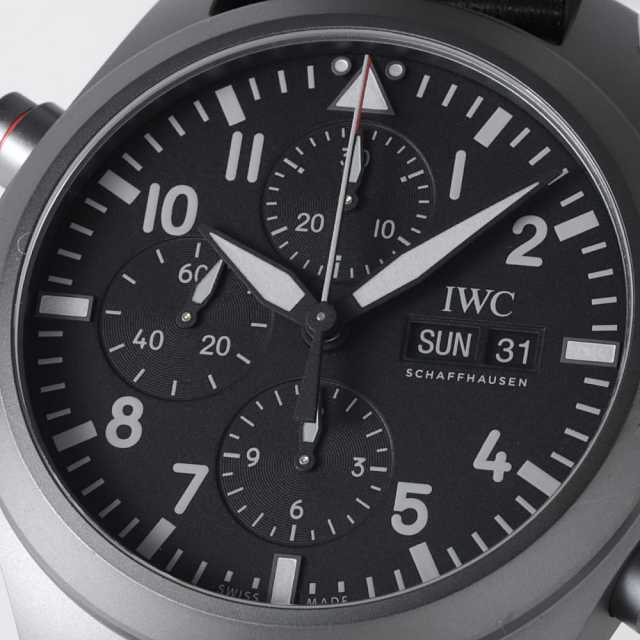 IWC パイロットウォッチ ダブルクロノグラフ トップガン セラタニウム IW371815 中古 メンズ 商品画像 7