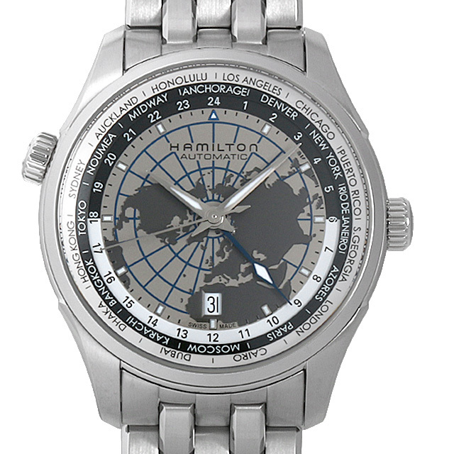 ハミルトン ジャズマスター GMT オート H32605181 新品 メンズ WEB限定品