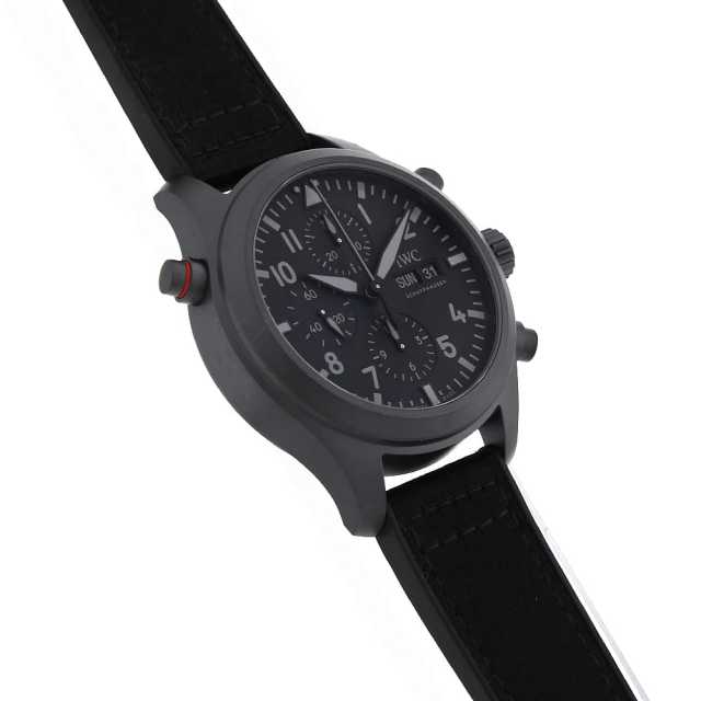 IWC パイロットウォッチ ダブルクロノグラフ トップガン セラタニウム IW371815 中古 メンズ 商品画像 3
