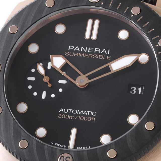 パネライ サブマーシブ ゴールドテック オロカーボ PAM01070 W番 中古 メンズ 商品画像 7