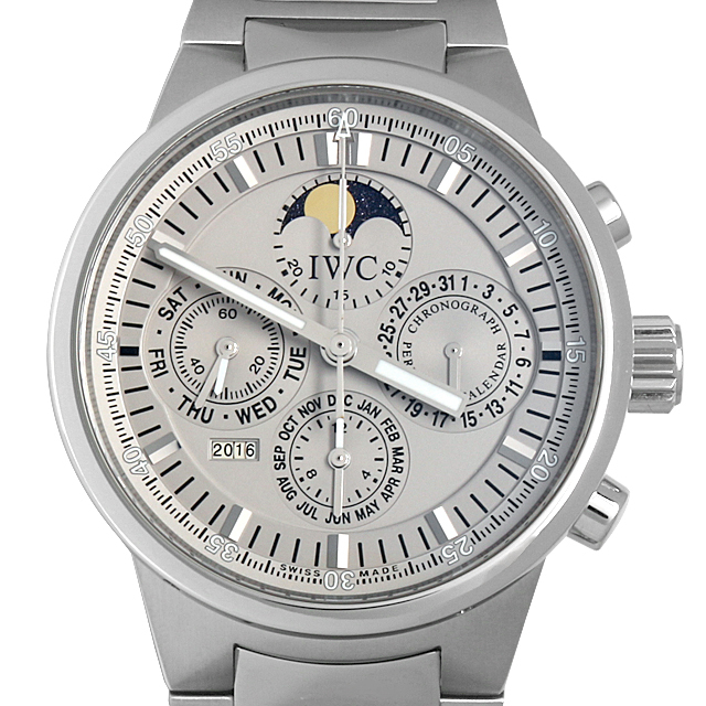 IWC GST パーペチュアルカレンダー クロノグラフ IW375607(3756-07) 中古 メンズ