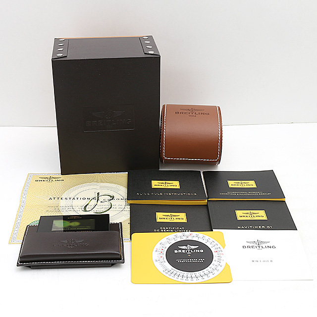 ブライトリング ナビタイマー01 世界限定1000本 AB012124/F569(AB0121) 中古 メンズ 商品画像 6