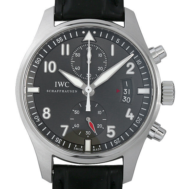 IWC パイロットウォッチ スピットファイア クロノグラフ IW387802 中古 メンズ